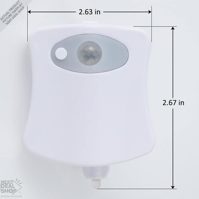 Luz Interna de Vaso Sanitário com Sensor de Movimento - Evite Acidentes Noturnos! - Eletroxpress