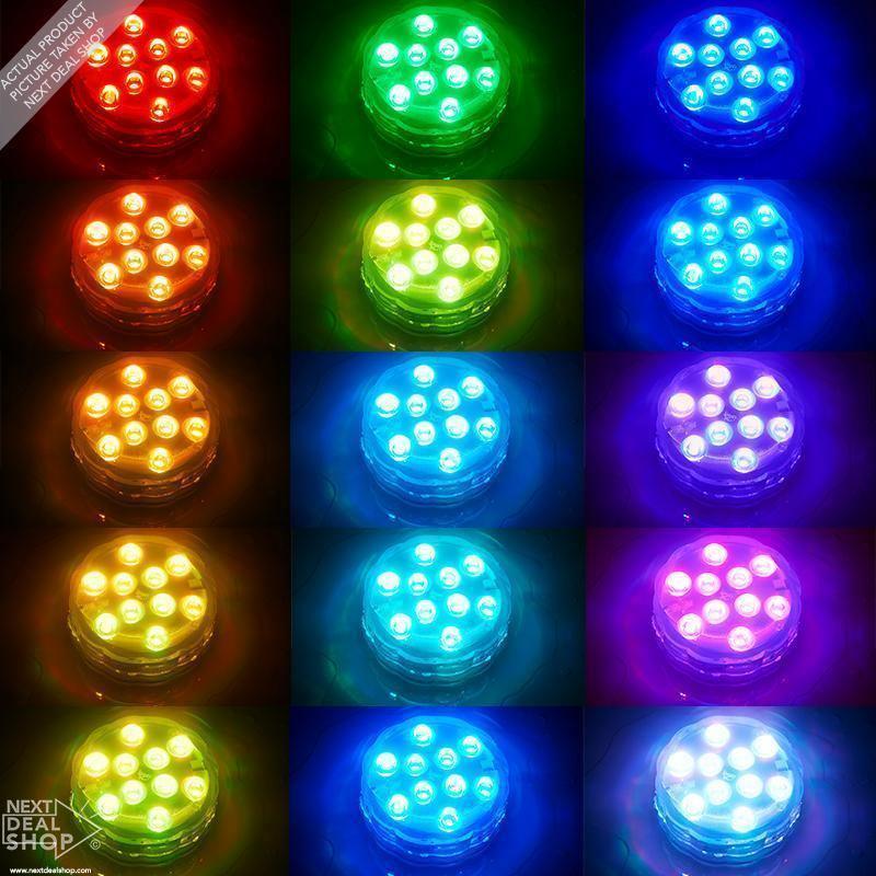 Luz Aquática RGB com Controle Remoto - Eletroxpress